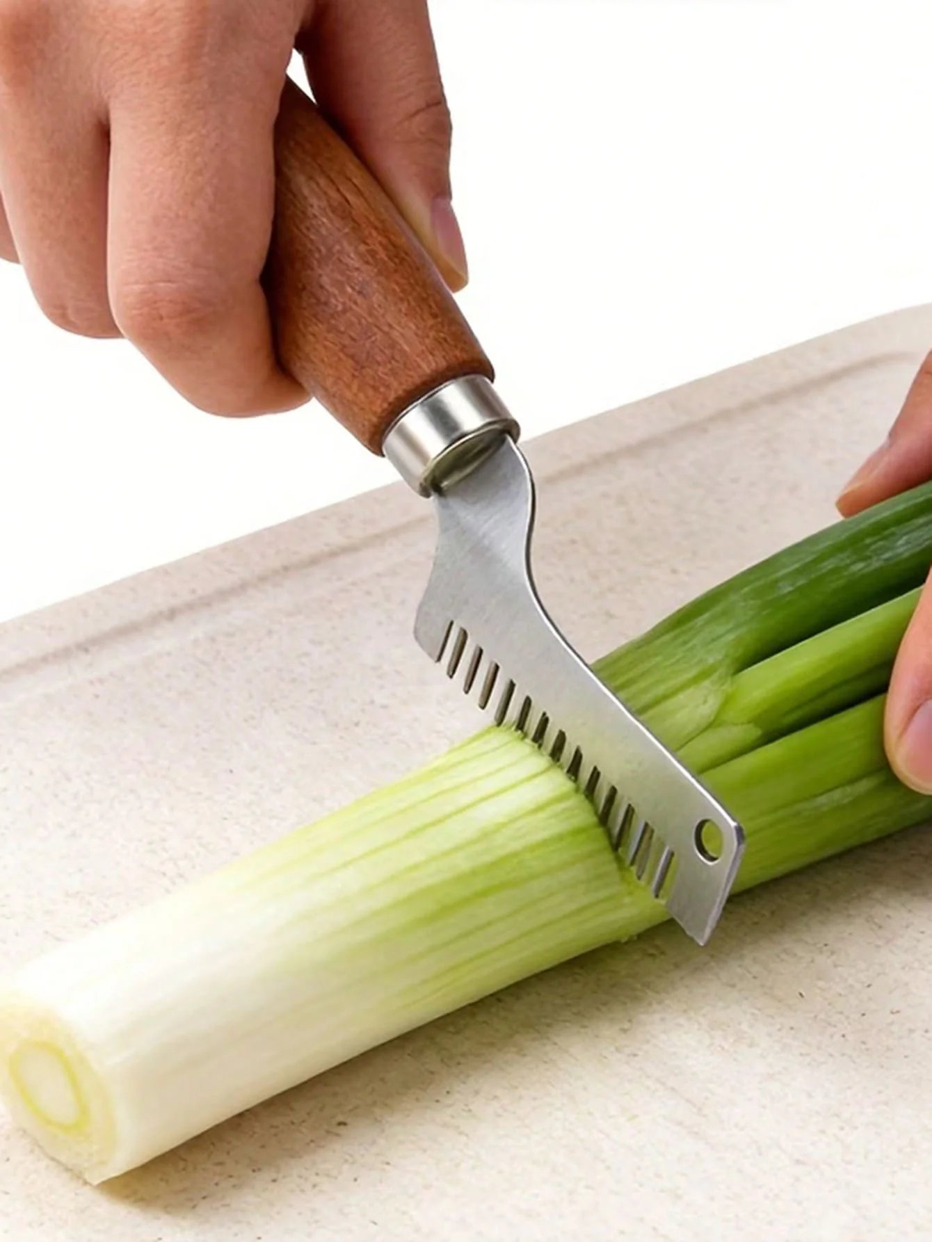 Kitchen Gadgets Save Time - Multifunctional Stainless Steel Herb Chopper With