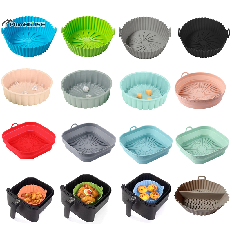 Kitchen Gadgets Air Fryer - 1Pcs Silicone Air Fryer Oven Baking