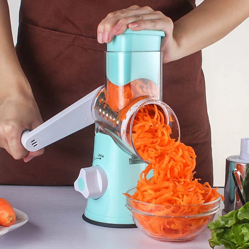 Kitchen Gadgets Vegetable Cutter - 1pc Multifunctional Vegetable Fruit Slicer Grater