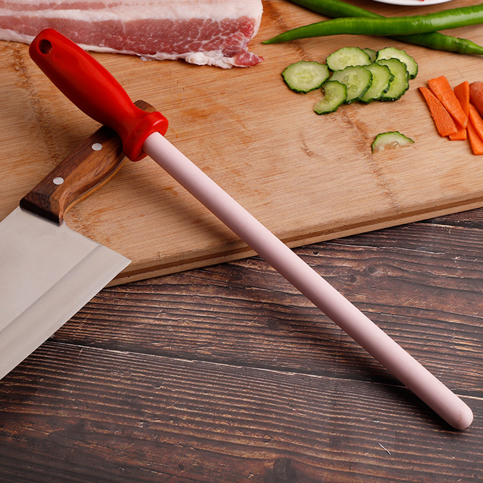 Kitchen Gadgets Cutting Tools - Sharpener Ceramic Rod Bar Grinding Sharpening