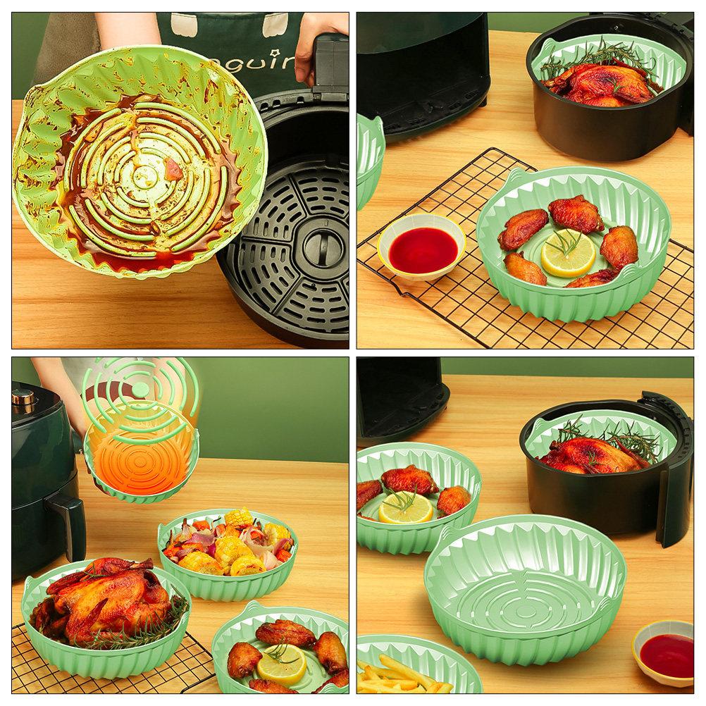Air Fryer Silicone Pot Round B - Kitchen Gadgets Air Fryer 리뷰 및 가격