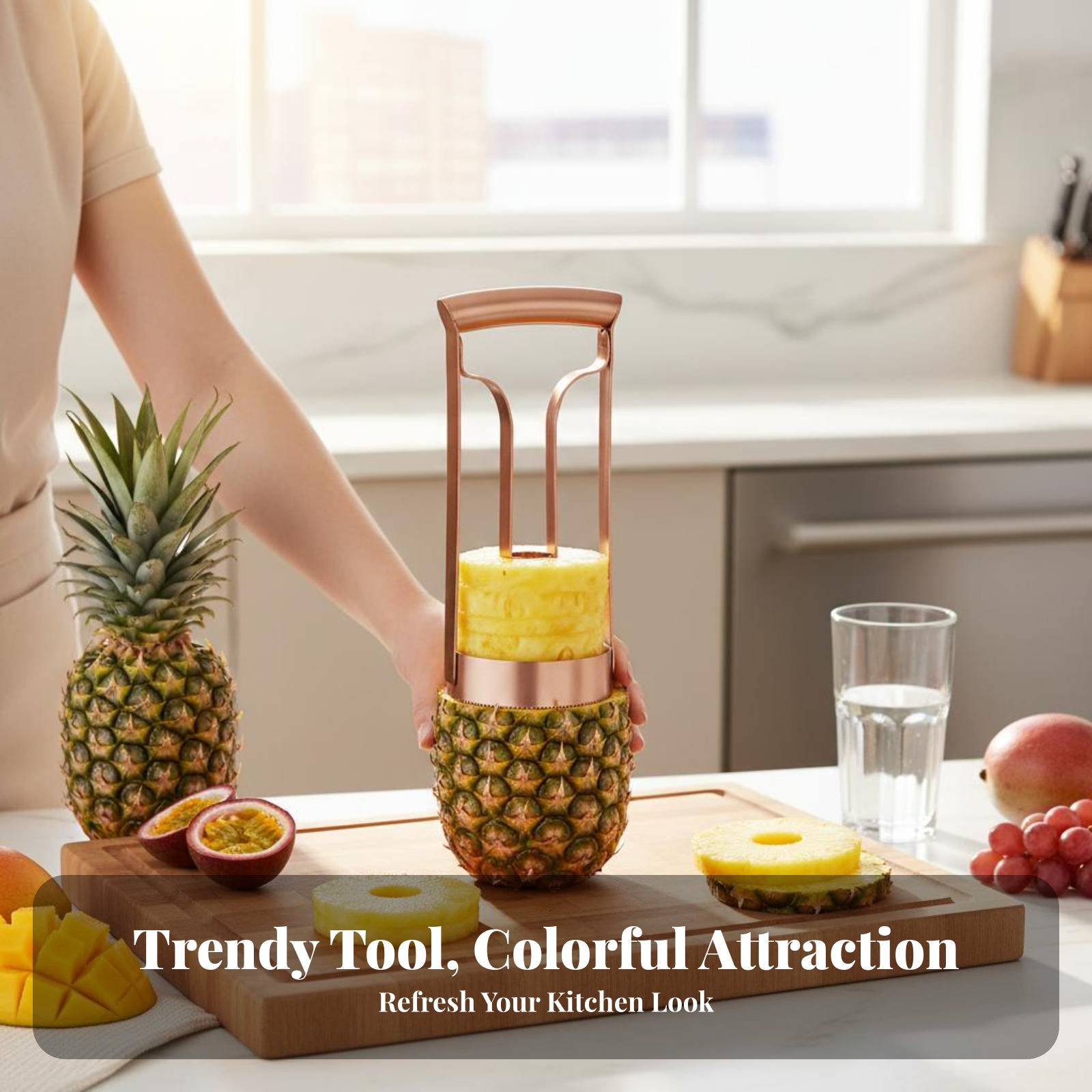 Stainless Steel Pineapple Cutt - Kitchen Gadgets Vegetable Cutter 리뷰 및 가격