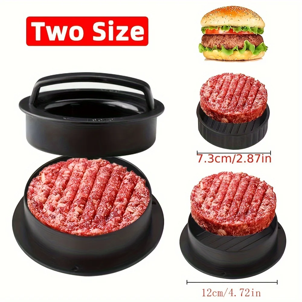 Round Hamburger Burger Press B - Kitchen Helper Gadgets 리뷰 및 가격