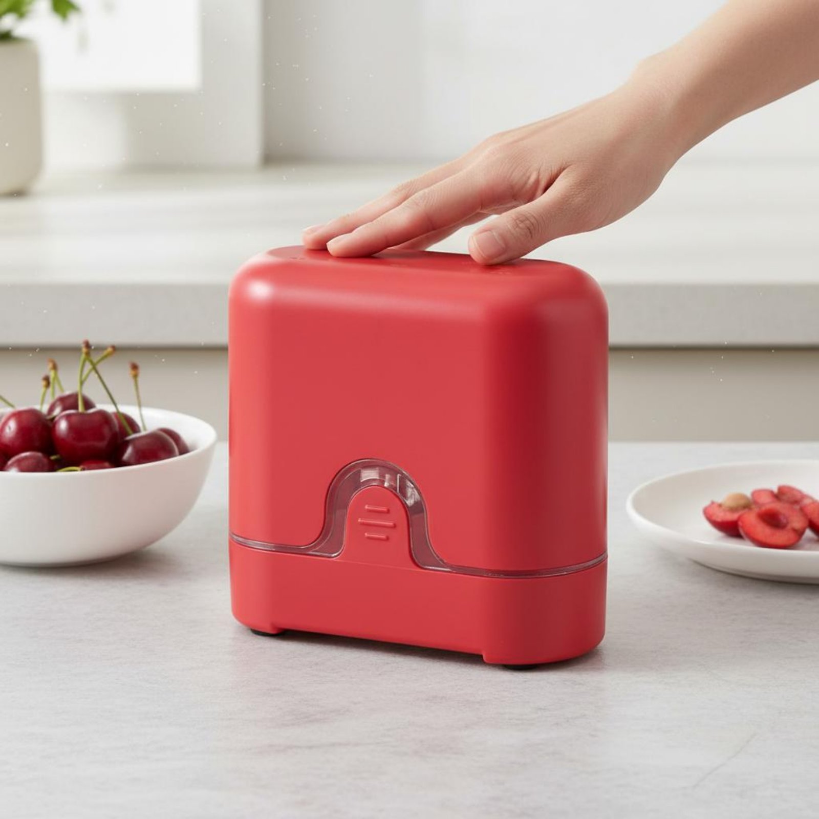 2-in-1 Cherry Pitter and Cutte - Kitchen Gadgets Vegetable Cutter 리뷰 및 가격