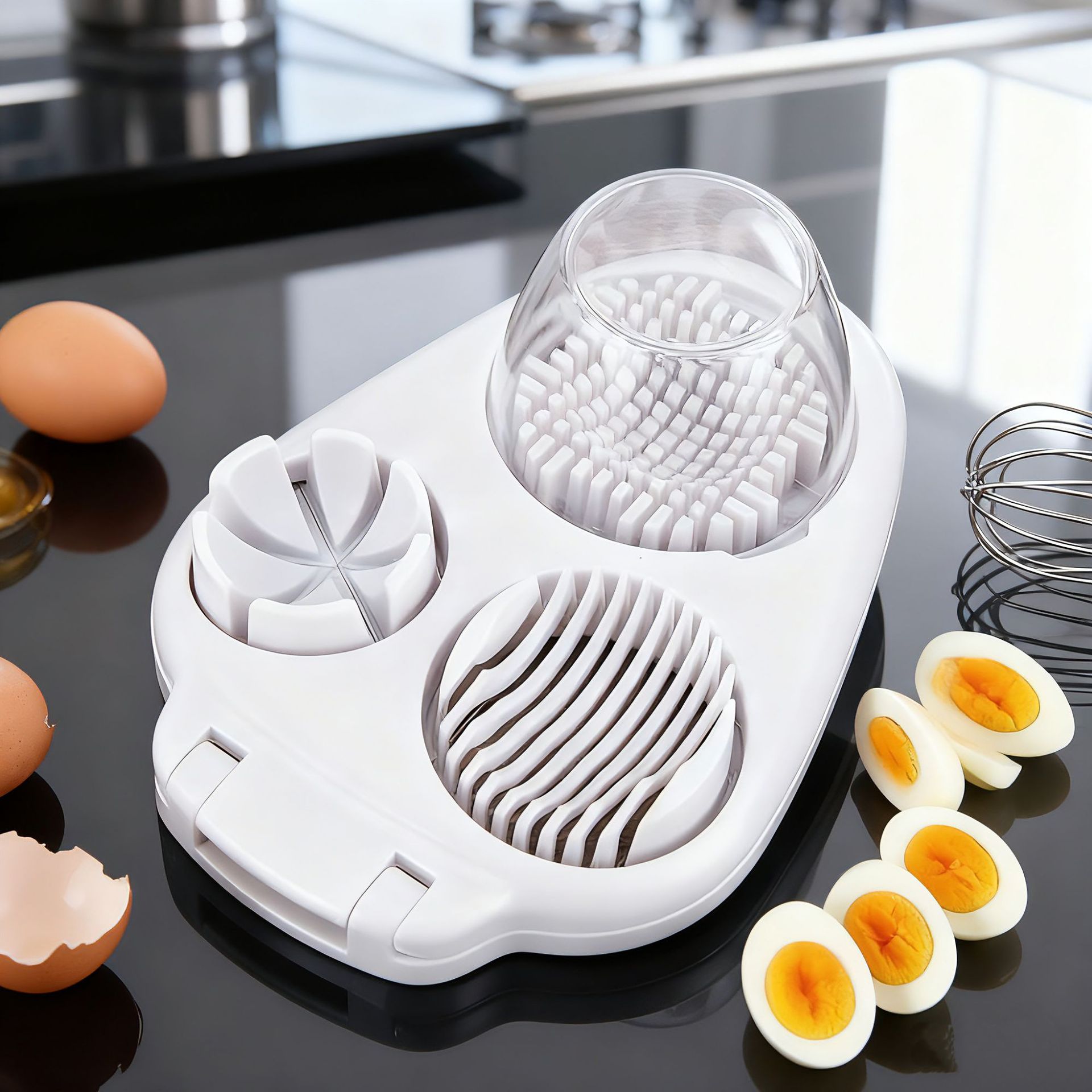 3 in 1 Egg Cutter Egg Chopper  - Kitchen Gadgets Wirecutter 리뷰 및 가격