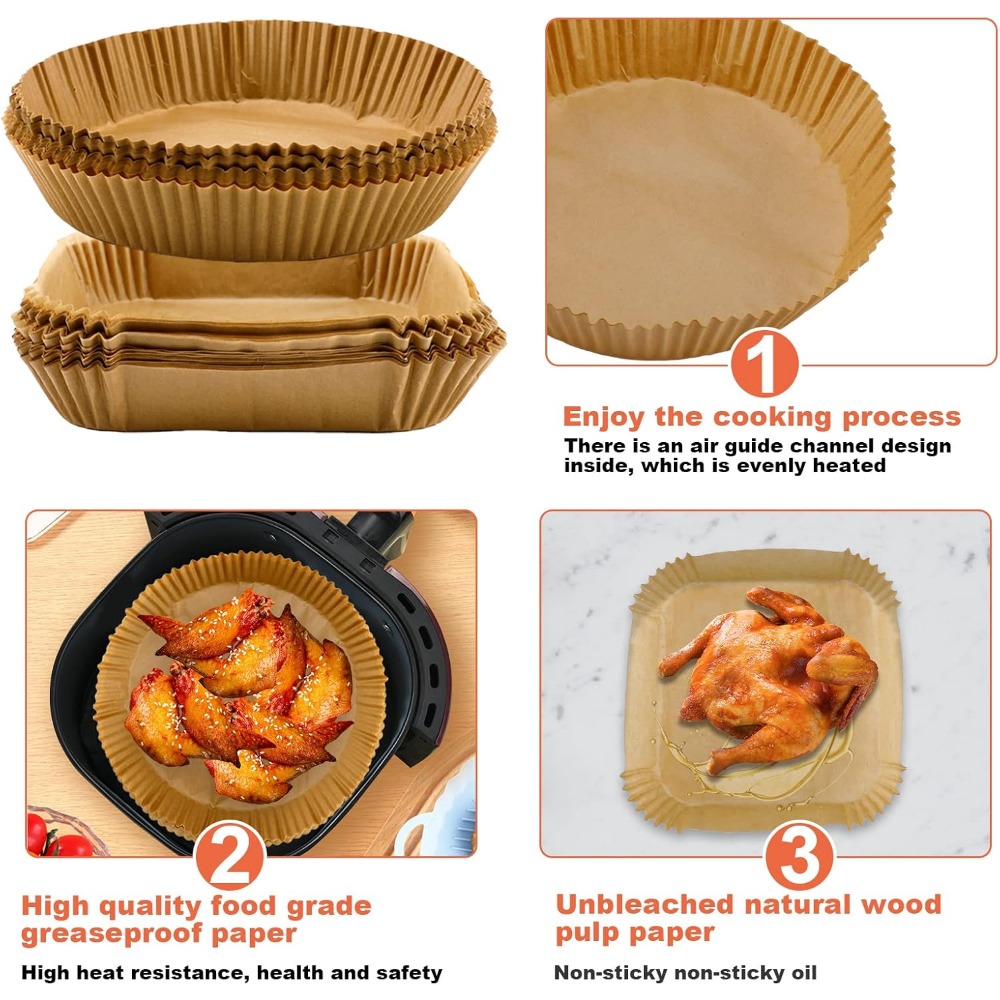 50/100pcs Air Fryer Disposable - Kitchen Gadgets Air Fryer 리뷰 및 가격