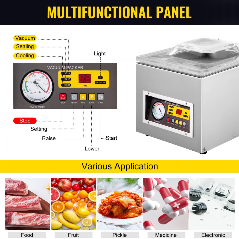 10V Chamber Vacuum Sealer DZ 2 - Food Vacuum Sealer 리뷰 및 가격