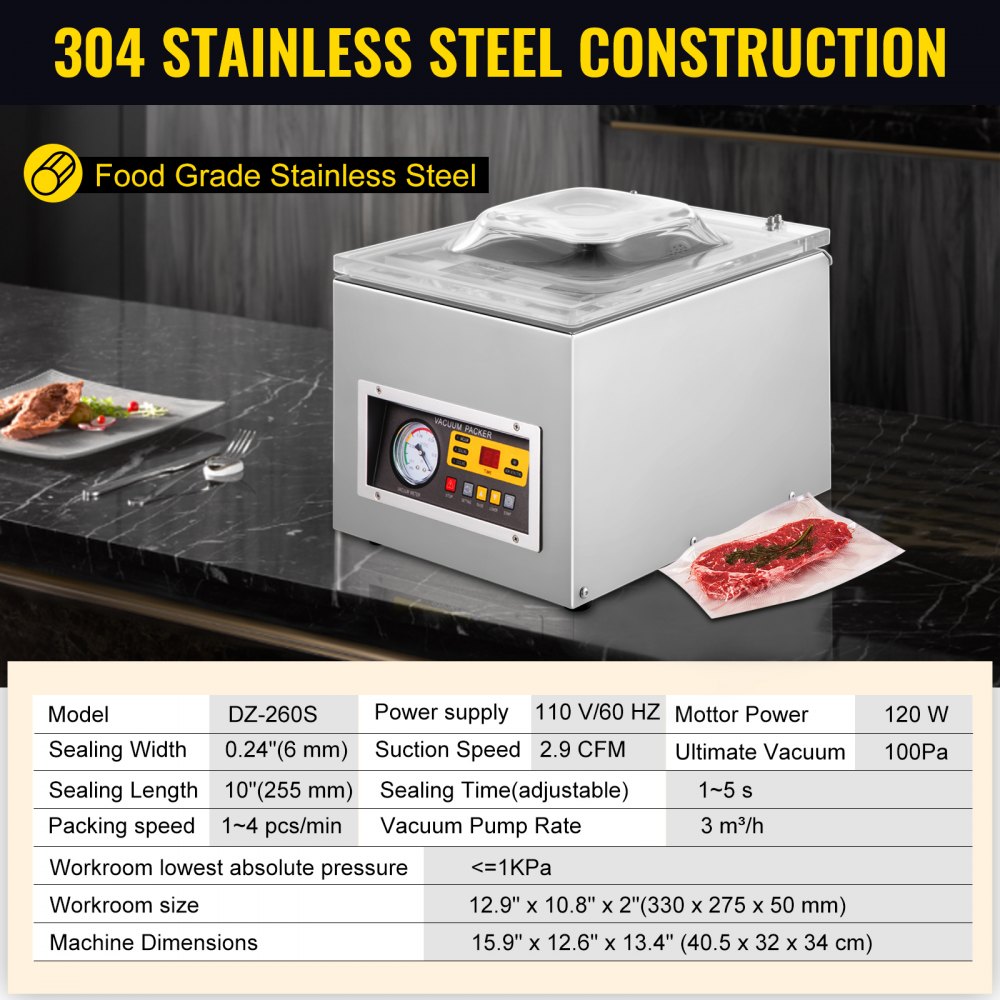 10V Chamber Vacuum Sealer DZ 2 - Food Vacuum Sealer 리뷰 및 가격