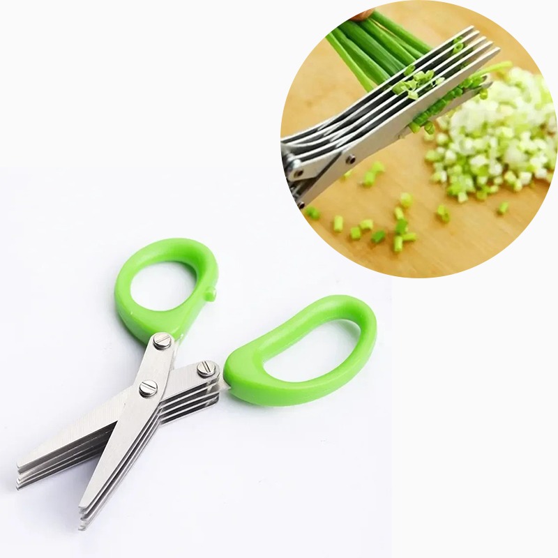 Time Saving Herb Scissors 5 Bl - Kitchen Gadgets Save Time 리뷰 및 가격