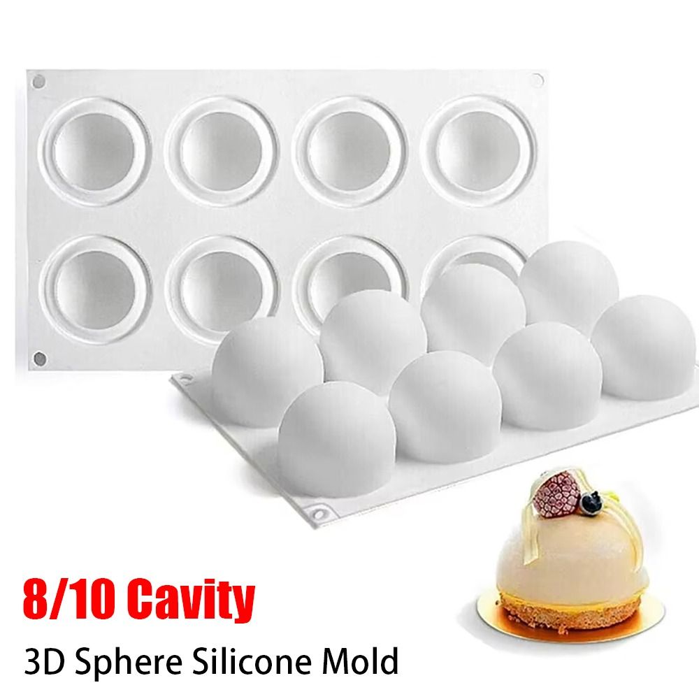 1Pcs 8/10 Cavity 3D Sphere Sil - Kitchen Gadgets Under $10 리뷰 및 가격