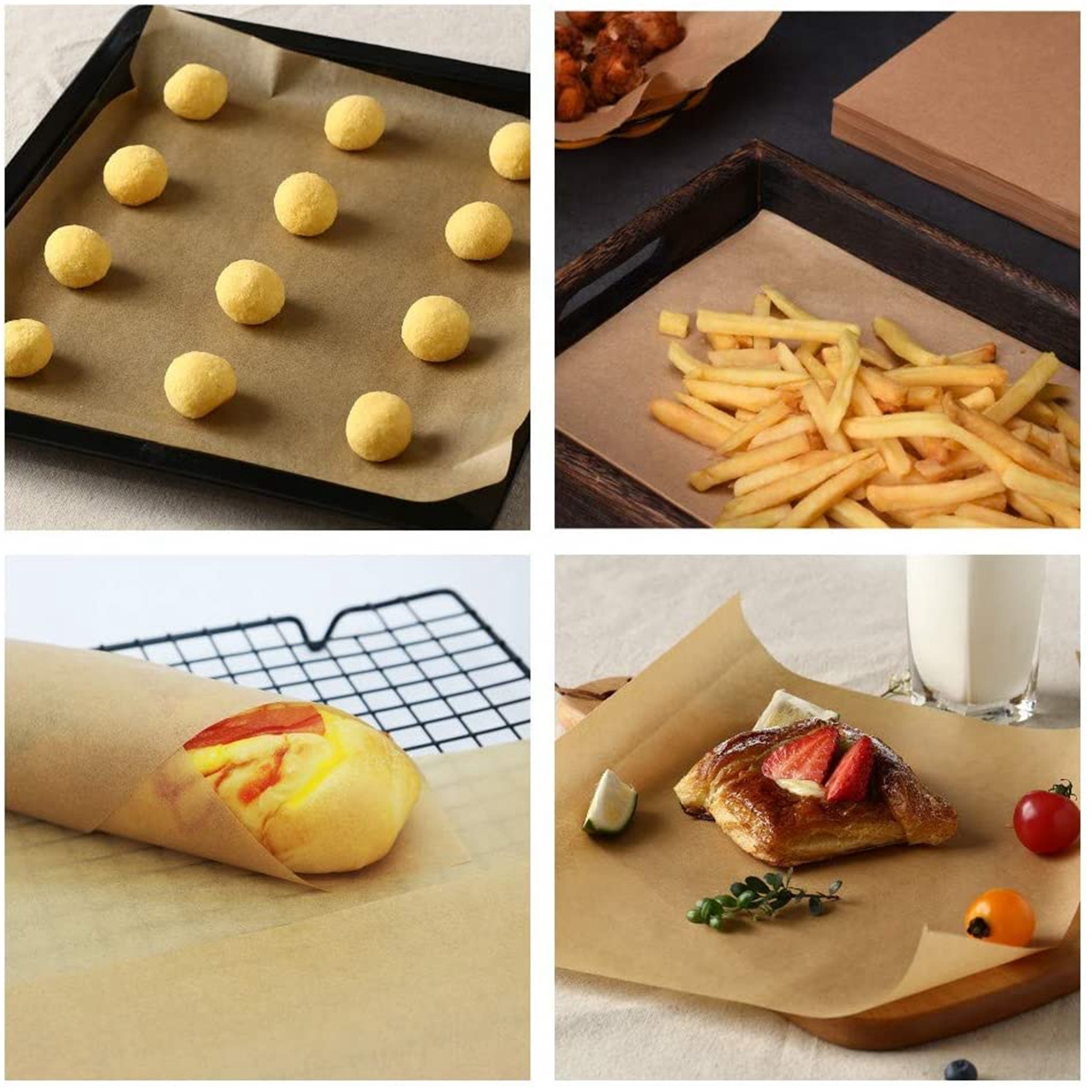 100Pcs Non-Stick Oven Baking P - Kitchen Gadgets Air Fryer 리뷰 및 가격