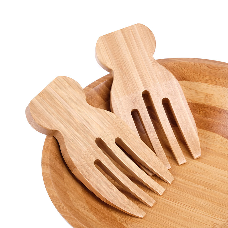 2Pcs Salad Hands Bamboo Salad  - Kitchen Helper Gadgets 리뷰 및 가격
