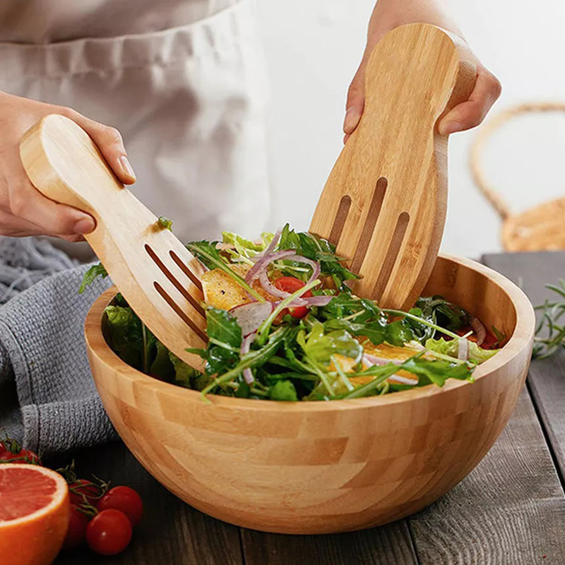 2Pcs Salad Hands Bamboo Salad  - Kitchen Helper Gadgets 리뷰 및 가격