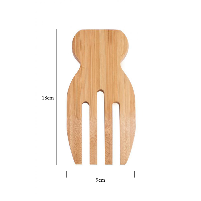 2Pcs Salad Hands Bamboo Salad  - Kitchen Helper Gadgets 리뷰 및 가격