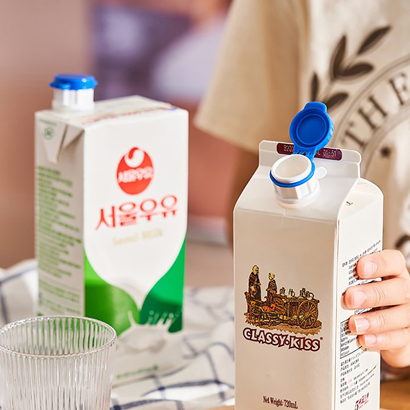 Boxed Milk Sealing Lid Fresh K - Kitchen Helper Gadgets 리뷰 및 가격