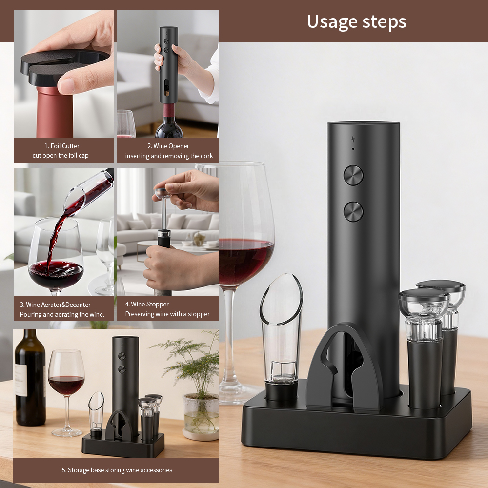 Electric Wine Bottle Opener Se - Electric Can Opener 리뷰 및 가격