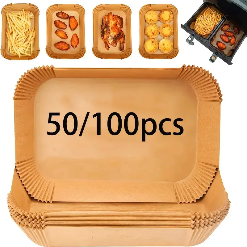 50/100pcs Rectangular Air Frye - Kitchen Gadgets Air Fryer 리뷰 및 가격