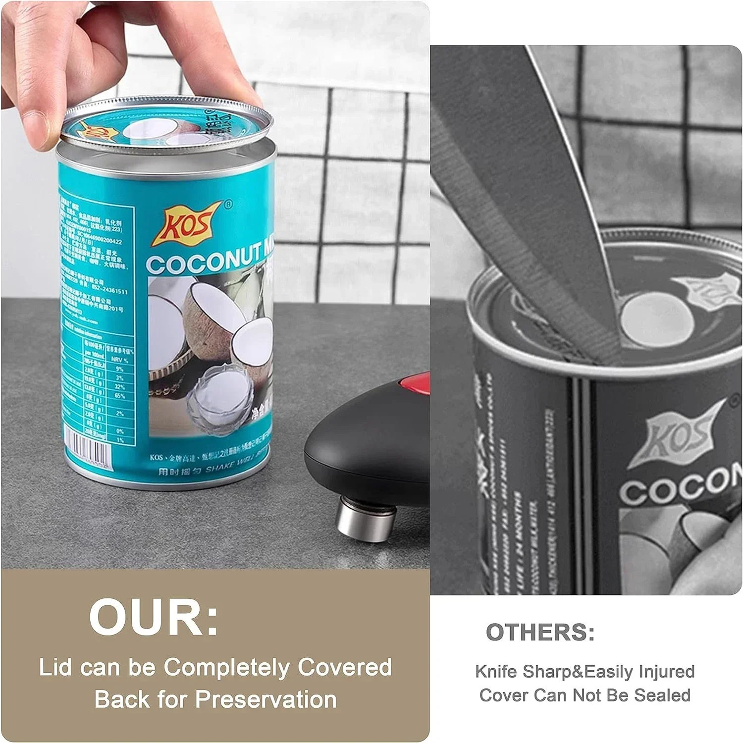 Electric Can Opener One Touch  - Electric Can Opener 리뷰 및 가격
