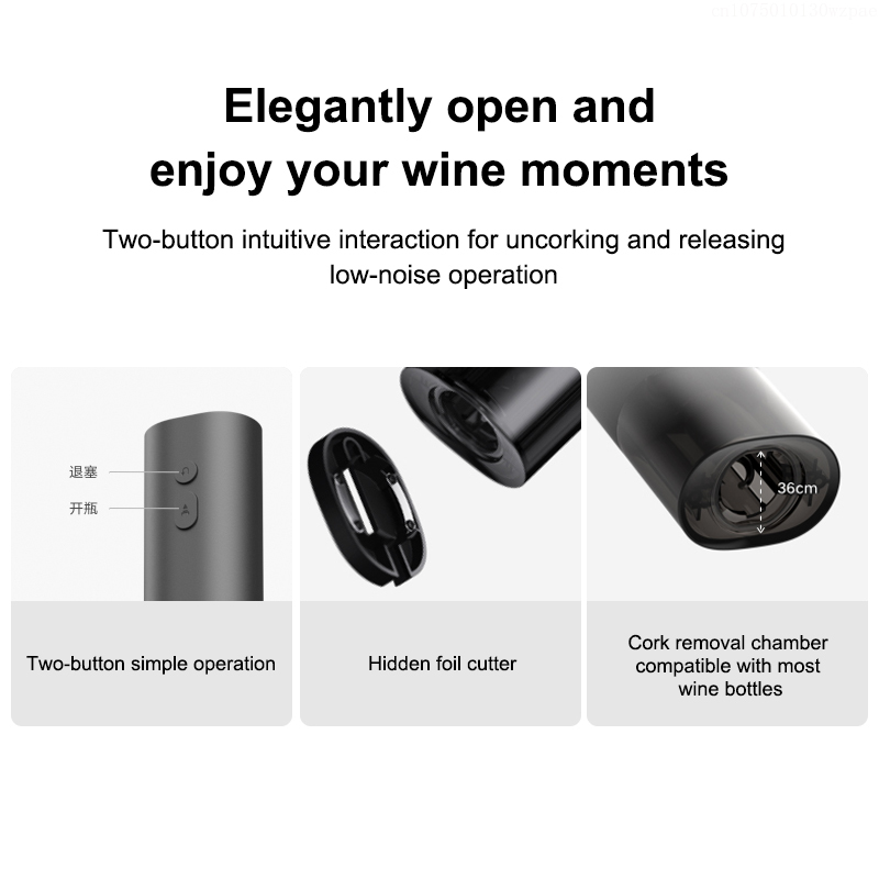 MIJIA Electric Wine Opener Bat - Electric Can Opener 리뷰 및 가격