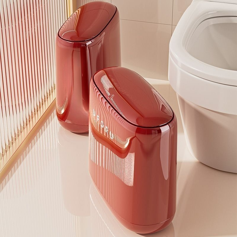 Bathroom Narrow Trash Can Plas - Kitchen Gadgets Luxury 리뷰 및 가격