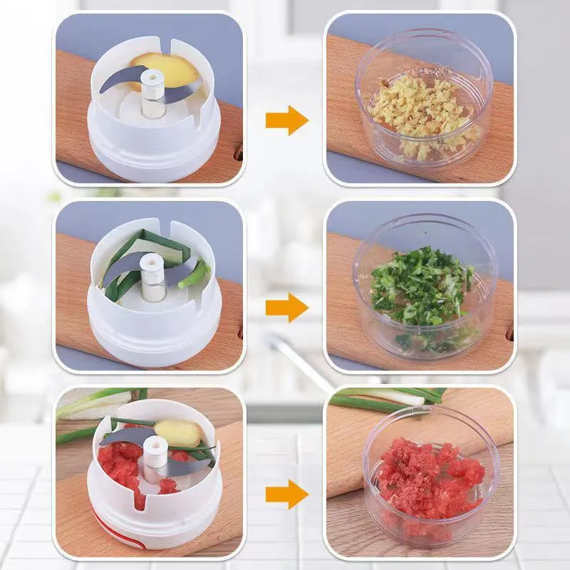 Plastic Garlic Crusher Press V - Kitchen Gadgets Vegetable Cutter 리뷰 및 가격