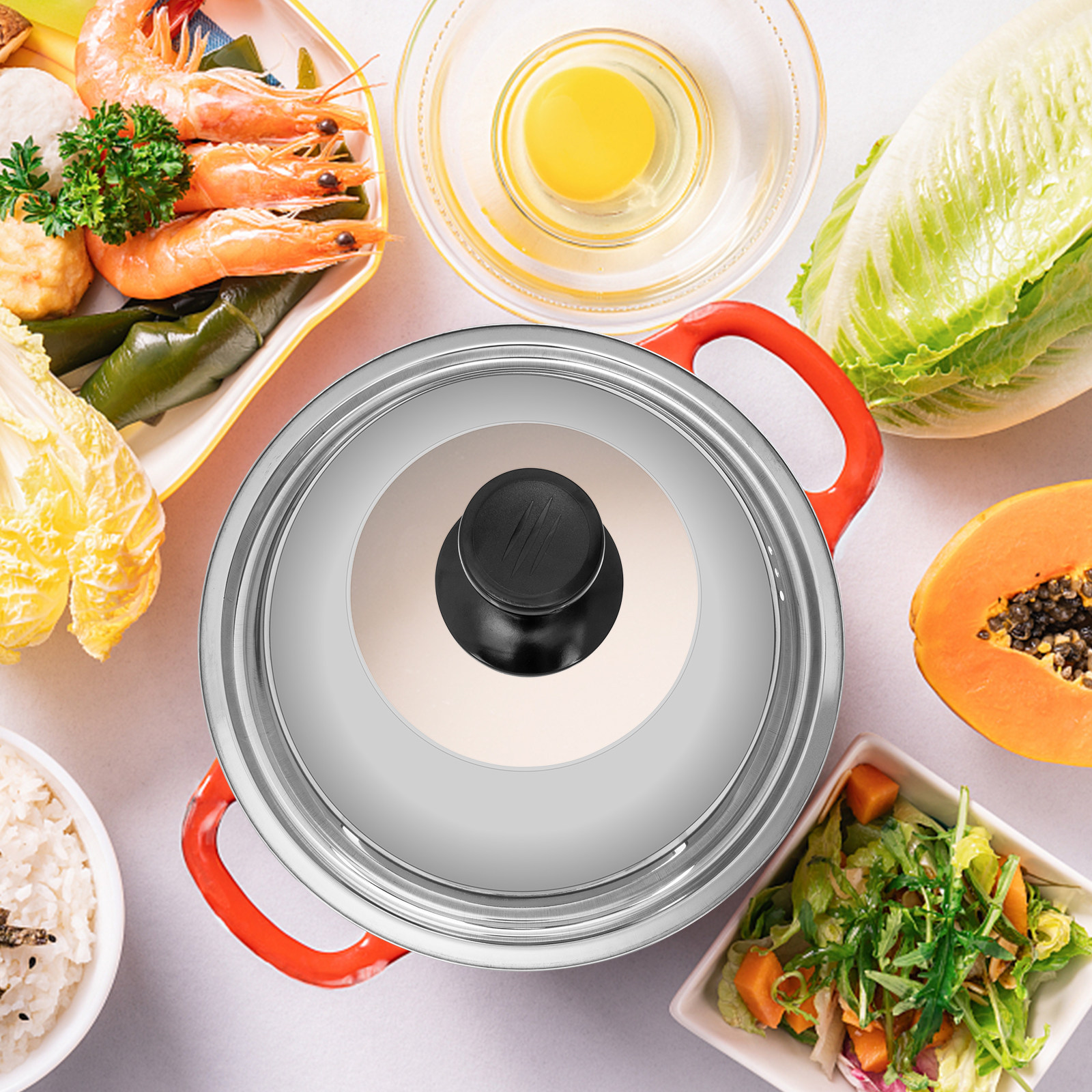Thickened Pot Cover Universal  - Kitchen Helper Gadgets 리뷰 및 가격