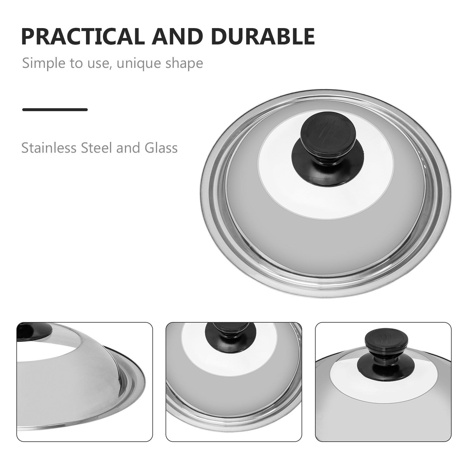 Thickened Pot Cover Universal  - Kitchen Helper Gadgets 리뷰 및 가격