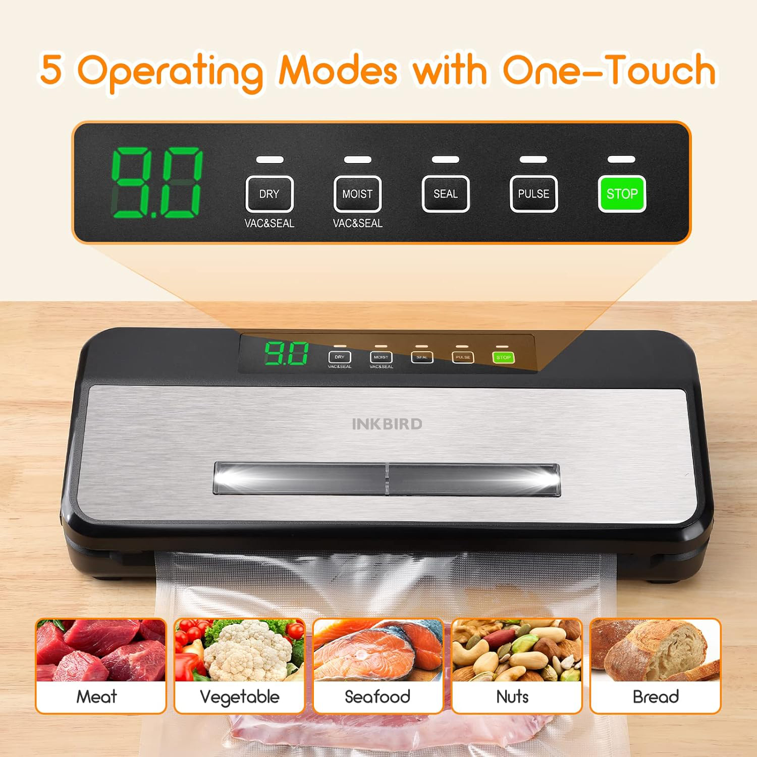 INKBIRD 3rd Vacuum Sealer with - Food Vacuum Sealer 리뷰 및 가격