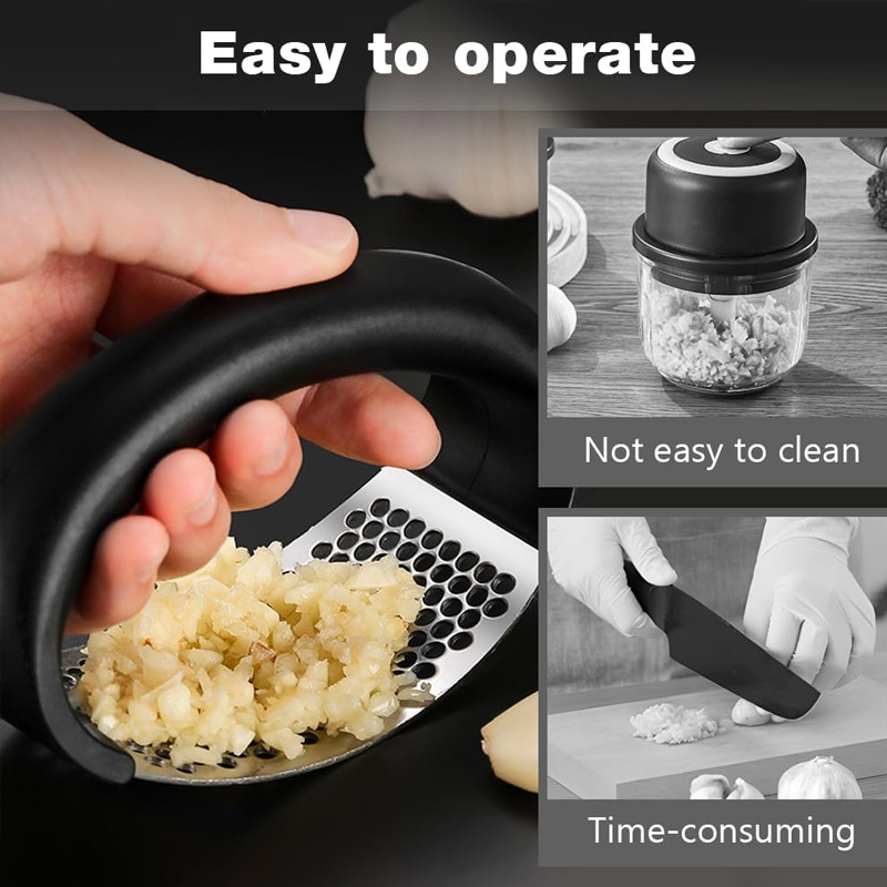Easy Clean Garlic Press 10.5cm - Kitchen Gadgets Save Time 리뷰 및 가격
