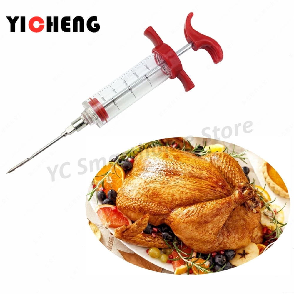 1Pcs Marinade Injector Seasoni - Kitchen Helper Gadgets 리뷰 및 가격