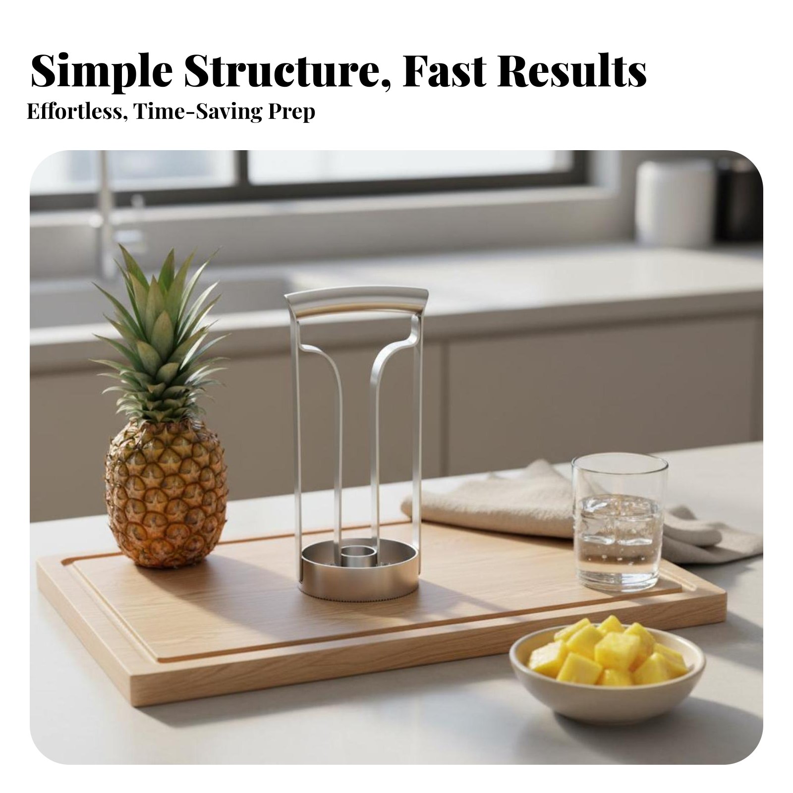 Stainless Steel Pineapple Cutt - Kitchen Gadgets Save Time 리뷰 및 가격