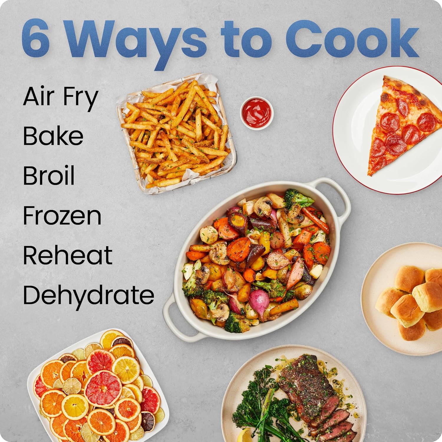 7-Qt 6-in-1 Air Fryer: Air Fry - Kitchen Gadgets Air Fryer 리뷰 및 가격