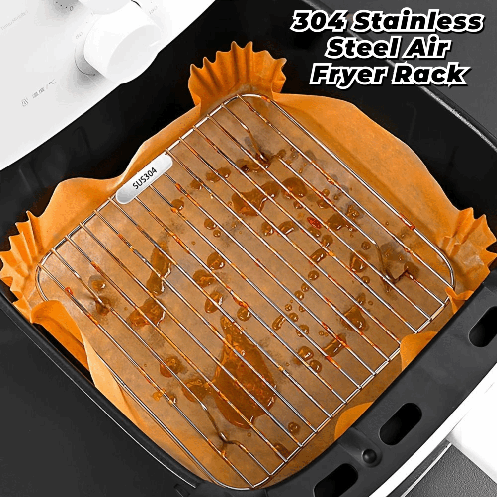 Round Square Cooking Rack With - Kitchen Gadgets Air Fryer 리뷰 및 가격