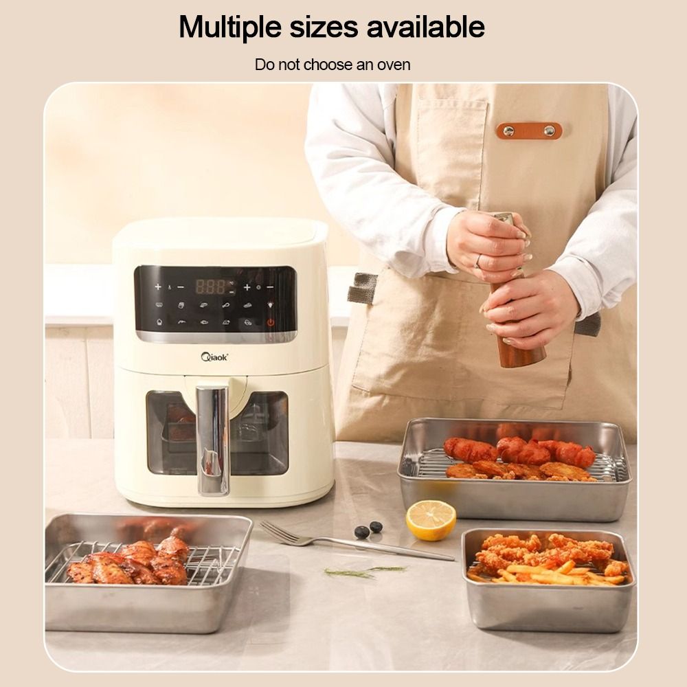 Round Square Cooking Rack With - Kitchen Gadgets Air Fryer 리뷰 및 가격