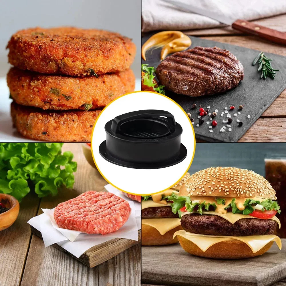 Round Hamburger Burger Press B - Kitchen Helper Gadgets 리뷰 및 가격