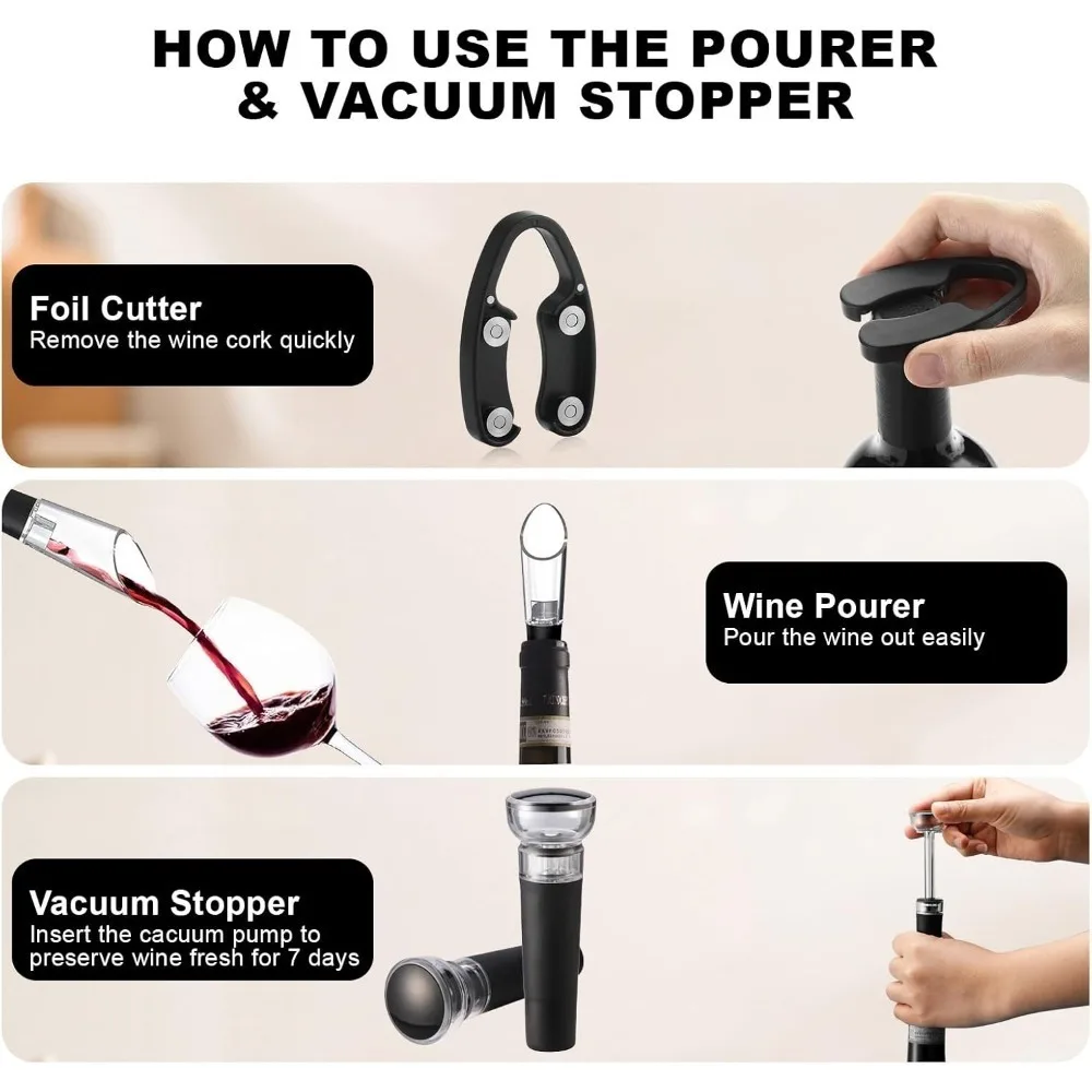 Electric Wine Bottle Opener Se - Electric Can Opener 리뷰 및 가격