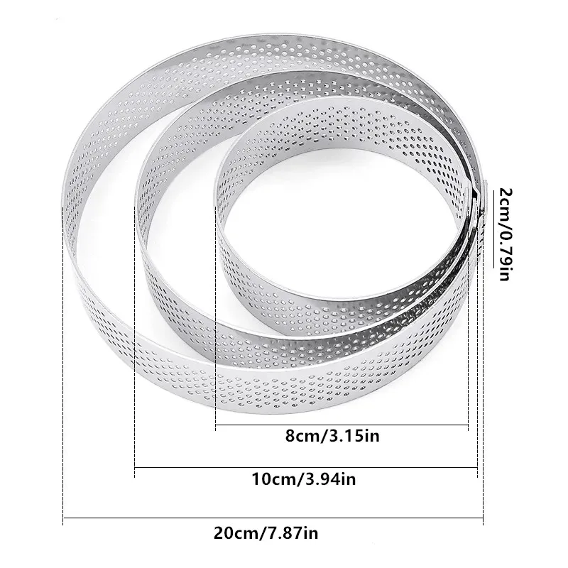 10Pcs Stainless Steel Tart Rin - Kitchen Gadgets Under $10 리뷰 및 가격