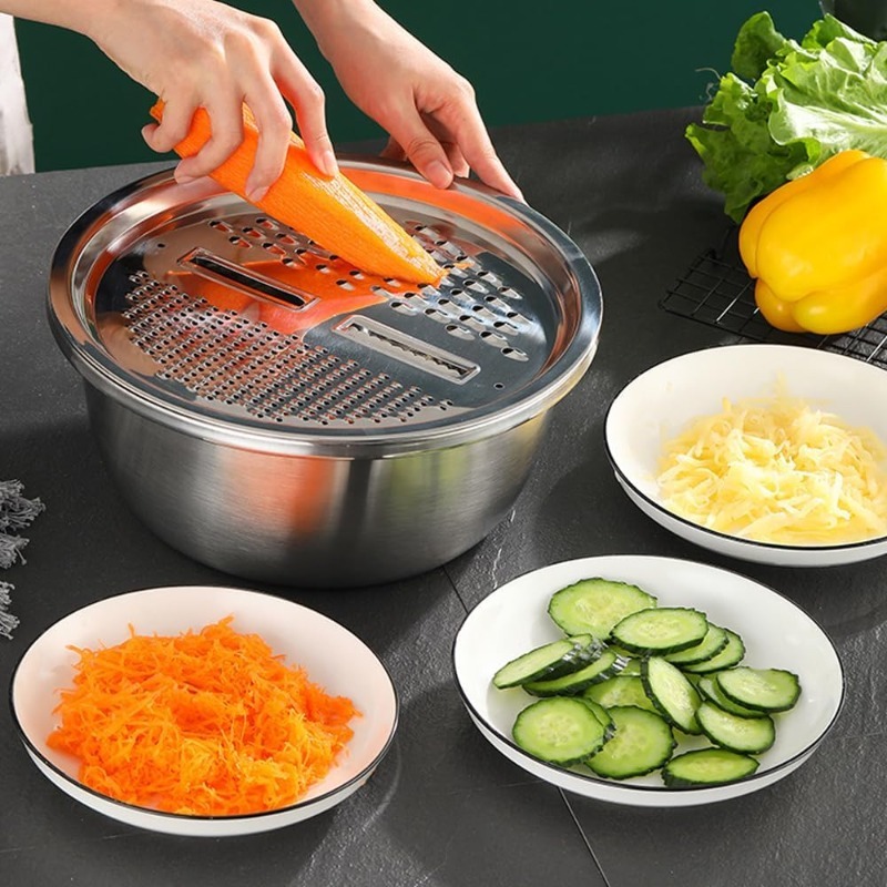 3 in 1 Multifunctional Stainle - Kitchen Gadgets Vegetable Cutter 리뷰 및 가격