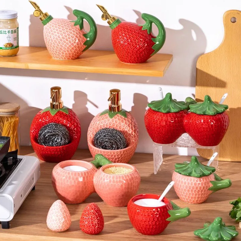 European Ceramic Strawberry Cr - Kitchen Gadgets Luxury 리뷰 및 가격